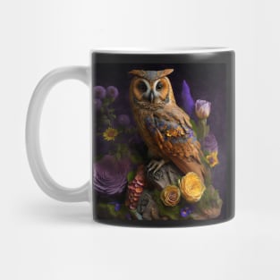 Terracotta Owl Mug